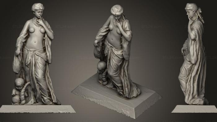 Статуи античные и исторические (Ла Муде, STKA_0885) 3D модель для ЧПУ станка